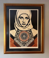Load image into Gallery viewer, Arab Woman - Red AND Arab Woman - Gold, Shepard Fairey
