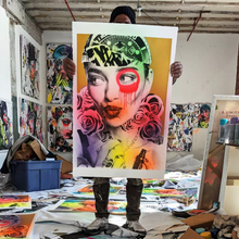 Load image into Gallery viewer, "Rosa Labbra Gold" by DAIN (Edition of 50 Signed)
