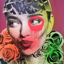 Load image into Gallery viewer, "Rosa Labbra Purple" by DAIN (Edition of 20 Signed)

