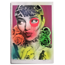 Load image into Gallery viewer, "Rosa Labbra Purple" by DAIN (Edition of 20 Signed)
